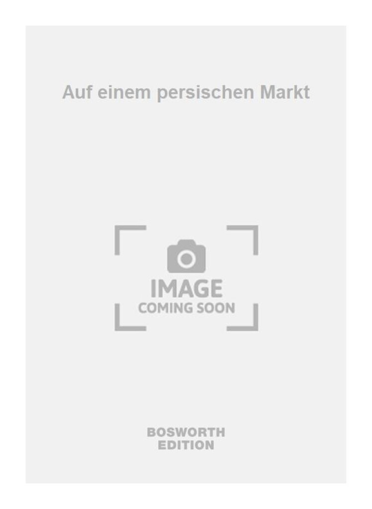 Auf einem persischen Markt